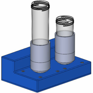 SpinVessel® for two - 50ml Conical Bottom Vessels