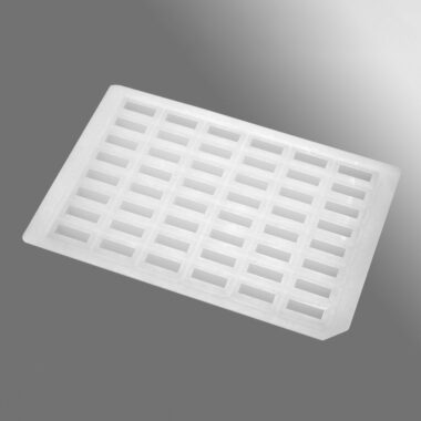 Impermamat, Chemical Resistant Silicone Sealing Mat for 5 mL 48 Rectangular Well Deep Well Plates, Nonsterile