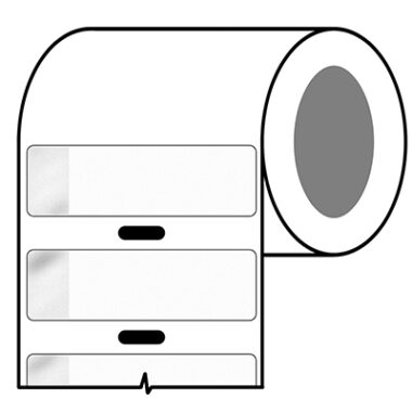 Thermal Transfer Printable Labels - Self-laminating Polyester - 15.24mm x 48.26mm