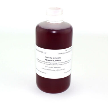 Ponceau S staining solution (500 ml)