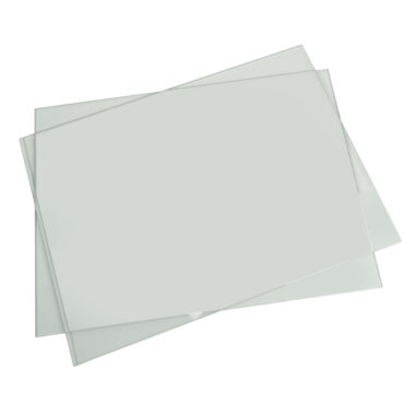 CSQ-33 Glass plates, Pk/2