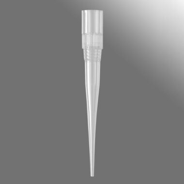 Beckman Coulter® Style, 384-well tips, 30µL, Clear, Non-filtered, Non-sterile, Fine Point, SLAS Rack, Single Pack