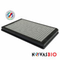 Hard shell 384-well PCR plate, 40µl, Black frame, White wells