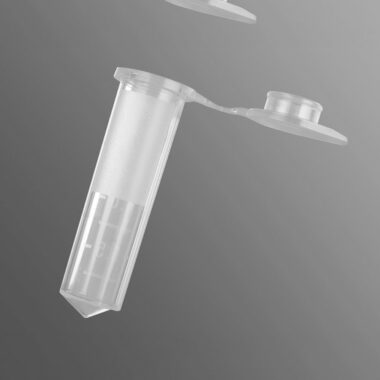 2.0 mL MaxyClear Snaplock Microcentrifuge Tube, Polypropylene, Clear, Nonsterile, 500 Tubes/Pack, 10 Packs/Case