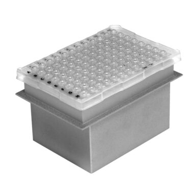 CUBE Dry Bath Block for 96 wells deep Microplate or PCR plate For Single Block Unit Only