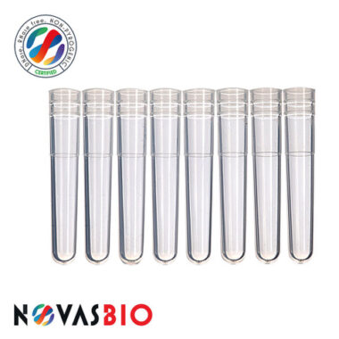 1.1ml Mini Tube, 8-Strips Tubes, Natural, Bulk, Non-Sterile