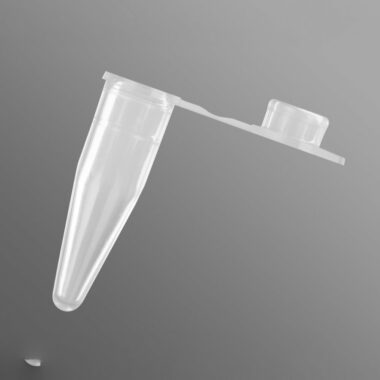 0.2 mL Thin Wall PCR Tubes with Flat Cap, Clear, Nonsterile