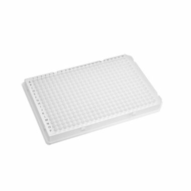 384-well PCR Microplate Compatible with Roche Light Cycler 480 with Sealing Films, White, Nonsterile