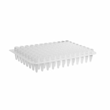 96-well Polypropylene PCR Microplate, No Skirt, Clear, Nonsterile