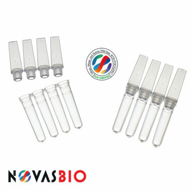 0.1ml Thin Wall PCR 4-Strip Tubes and Caps, Rotor-Gene Q compatible, Clear