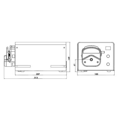 Adjustable Speed Peristaltic Pump