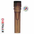 0.5ml Extended Self Standing Clear Tube Cap, with Yellow Screw Cap, Non-Sterile, Unassembled