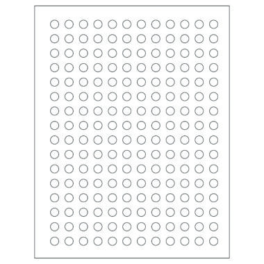 9.5 mm, Laser Tough-Spots, 3840/pack