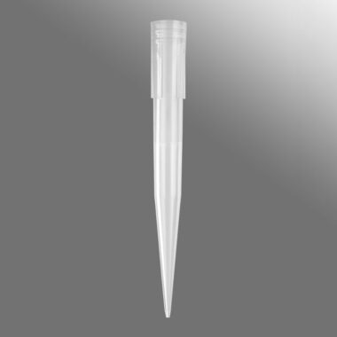 1000 µL Pipet Tips, Beveled, Clear, Nonsterile, Rack Pack, 100 Tips/Rack, 10 Racks/Pack, 5 Packs/Case