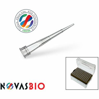 0.5-10µl Pipette Tips, Natural, Racked, Low Retention