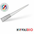 1-200µl Pipette Tips, Natural, Bulk, Bevelled Tip, Non-Sterile.