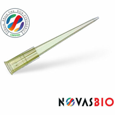 1-200µl Pipette Tips, Yellow, Bulk, Graduated, Non-Sterile.