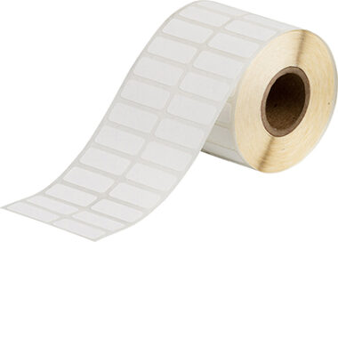 Thermal Transfer Printable Labels - Polypropylene - 25.4mm x 9.53mm