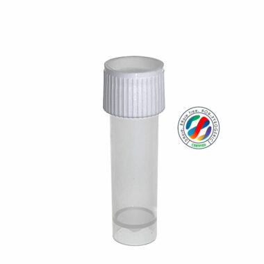 Transport Tubes 12ml Clear Non-Sterilised, Unassembled Caps