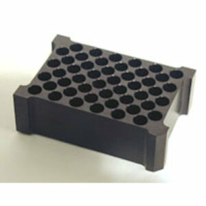 Vial Rack, Solid Alumimum, For 2 Ml Microvials