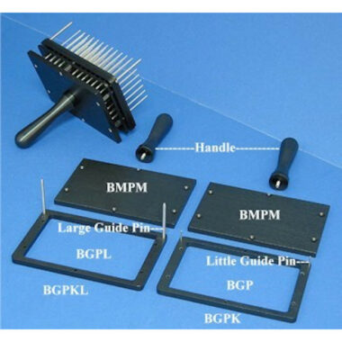 Basic Guide Pin Frame to convert long E-clip robot frame to Manual frame