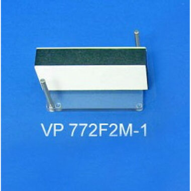 Polycarbonate Magnetic Separation Frame Holding 1 NdFeB Magnet (127 x 25.4 x 25.4 mm), SLAS Footprint