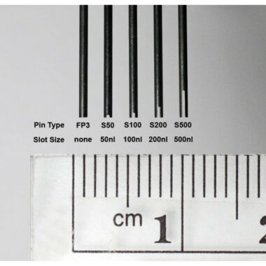 0.787 mm Diameter Tube Style Floating Pin with 200 nl Slot tip, 17 mm exposed