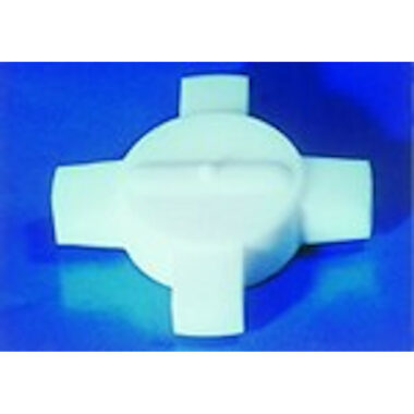 PTFE Encapsulated Alnico Stir Cross for Bottles & Beakers, 70 mm  Diameter