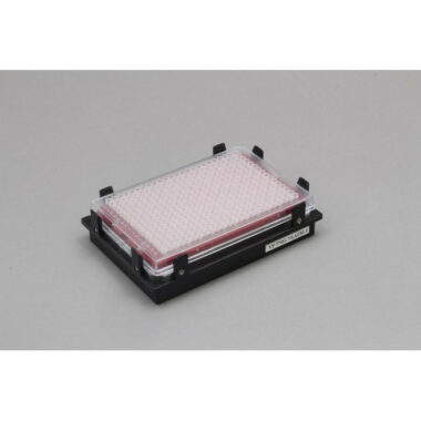 Magnetic Separation Plate for 384 Well PCR microplates, 96 Magnetic (52 MGO) Cylinders,  includes Microplate Registration Base, Plate Handler Compatible, Clearance for Plate Skirt