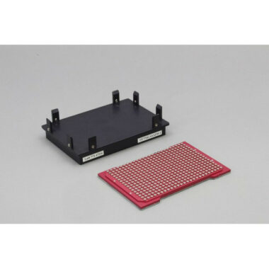 Magnetic Separation Plate for 384 Well Microplates, flat bottom wells only, 425 Magnetic (52 MGO) Cylinders, includes Microplate Registration Base, Plate Handler Compatible