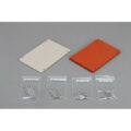 Silicone Rubber Gasket and PEEK Plate to Seal Vials/Tubes in The VP 416-ALB Series Heat Block Inserts, 4 Bolt System