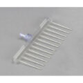 12 Channel Aspiration or Dispensing Manifold on 9 mm centers and 35 mm long for Microplates, Polycarbonate Barrel