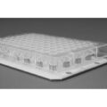 Magnetic Separation Plate for 96 Well Round Bottom and Deep Well Microplates, 24 Magnetic (52 MGO) Posts, White Polycarbonate Frame, SLAS Footprint, No Registration Base