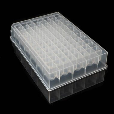 1.0ml 96 square well U bottom - Low profile - Sterile