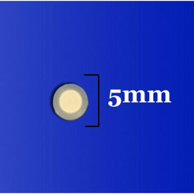 PVDF encapsulated NdFeB Stir Discs for 96 Well Microplates, Tubes, Vials and Syringes, 5 mm Diameter x 1.7 mm Thick