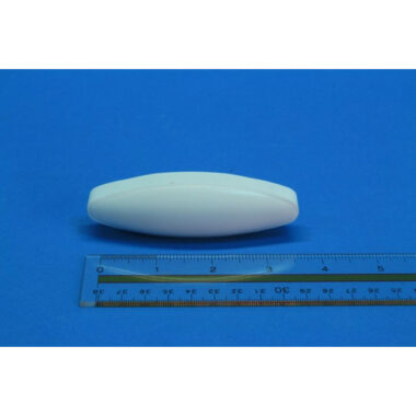 PTFE Encapsulated Alnico Oval Stir Bar, for Large Vessels, 30 mm Diameter x 100 mm Long