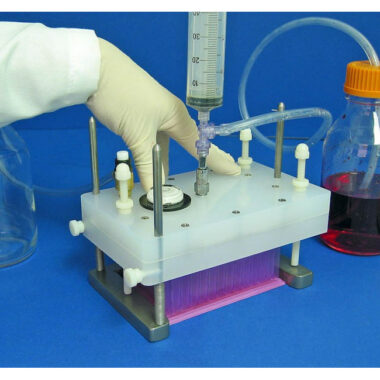 96 Channel Dispensing Manifold on 9 mm Centers and 45 mm Long for Microplates