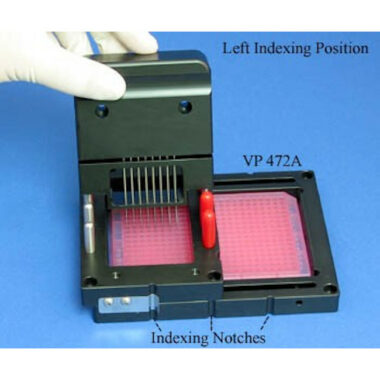 Glass Slide Replicator with 32 pins for making arrays from 384 well microplates