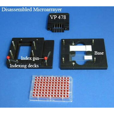 Glass Slide Indexing System for making manual Microarrays using a VP 478 or a VP 478A Replicator