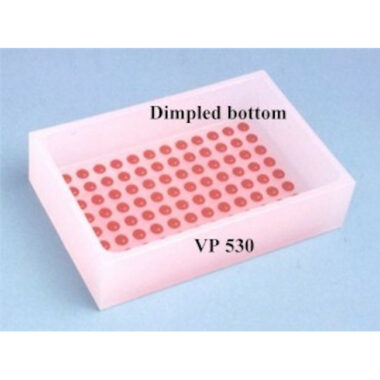 Polypropylene Reservoir with 96 Dimpled Bottom for 96 Robotic Pipettors, Max Capacity 200 ml, SLAS Footprint x 32 mm Tall