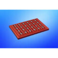 Magnetic Separation Plate for 96 Well PCR microplates, 24 Magnetic (52 MGO) Cylinders, Step Down Edge, No Registration Base, Pellet at 75-100 ul level