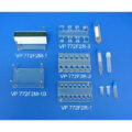 Polycarbonate Magnetic Separation Frame Holding 1 NdFeB Magnet (127 x 25.4 x 25.4 mm), SLAS Footprint