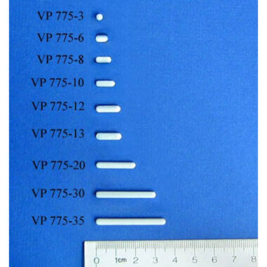 PTFE Encapsulated Alnico Stir Bar for Small Vessels & Beakers, 3 mm Diameter x 6 mm Long