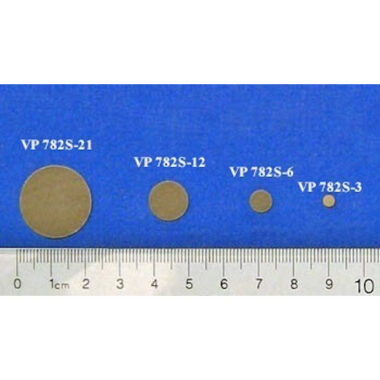 Parylene encapsulated SmCo (29 MGO) Stir Disc, 6.4 mm Diameter and 0.73 mm Thick